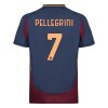 Virallinen Fanipaita + Shortsit AS Roma Pellegrini 7 Kolmas Pelipaita 2024-25 - Lasten